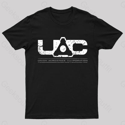 Union Aerospace Corporation Nerd T-Shirt Black / S