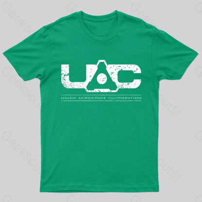 Union Aerospace Corporation Nerd T-Shirt Green / S