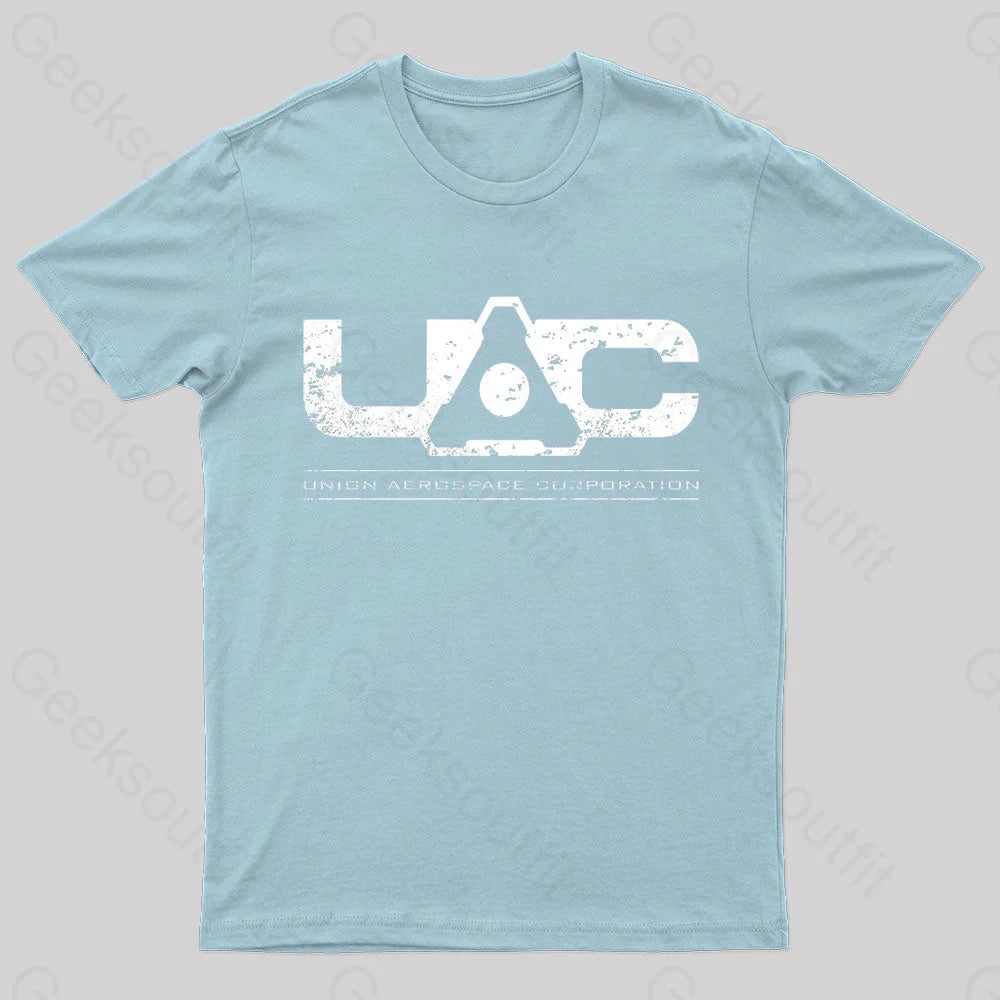 Union Aerospace Corporation Nerd T-Shirt Light Blue / S