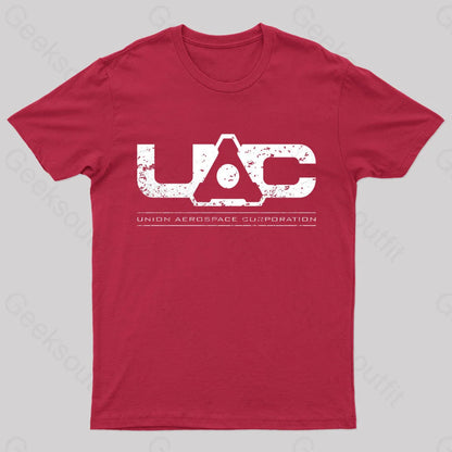 Union Aerospace Corporation Nerd T-Shirt Red / S