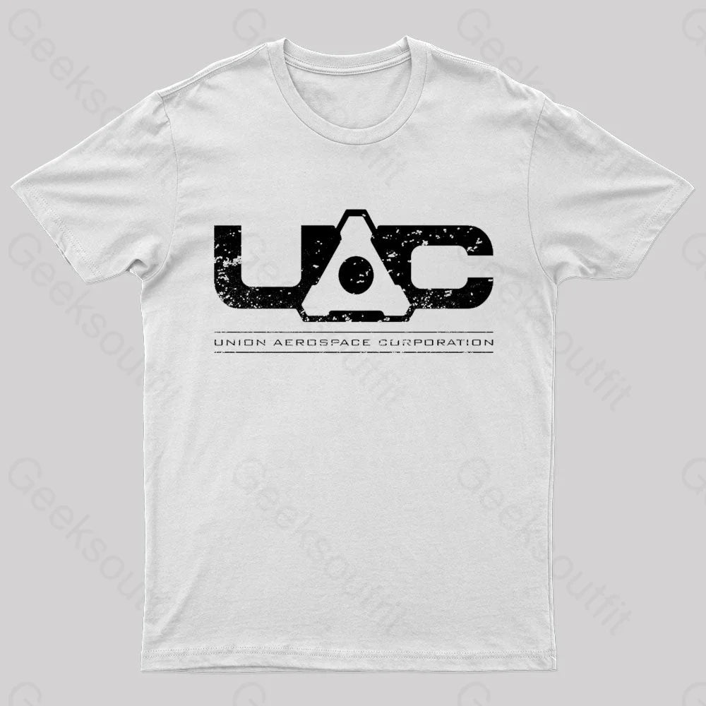 Union Aerospace Corporation Nerd T-Shirt White / S