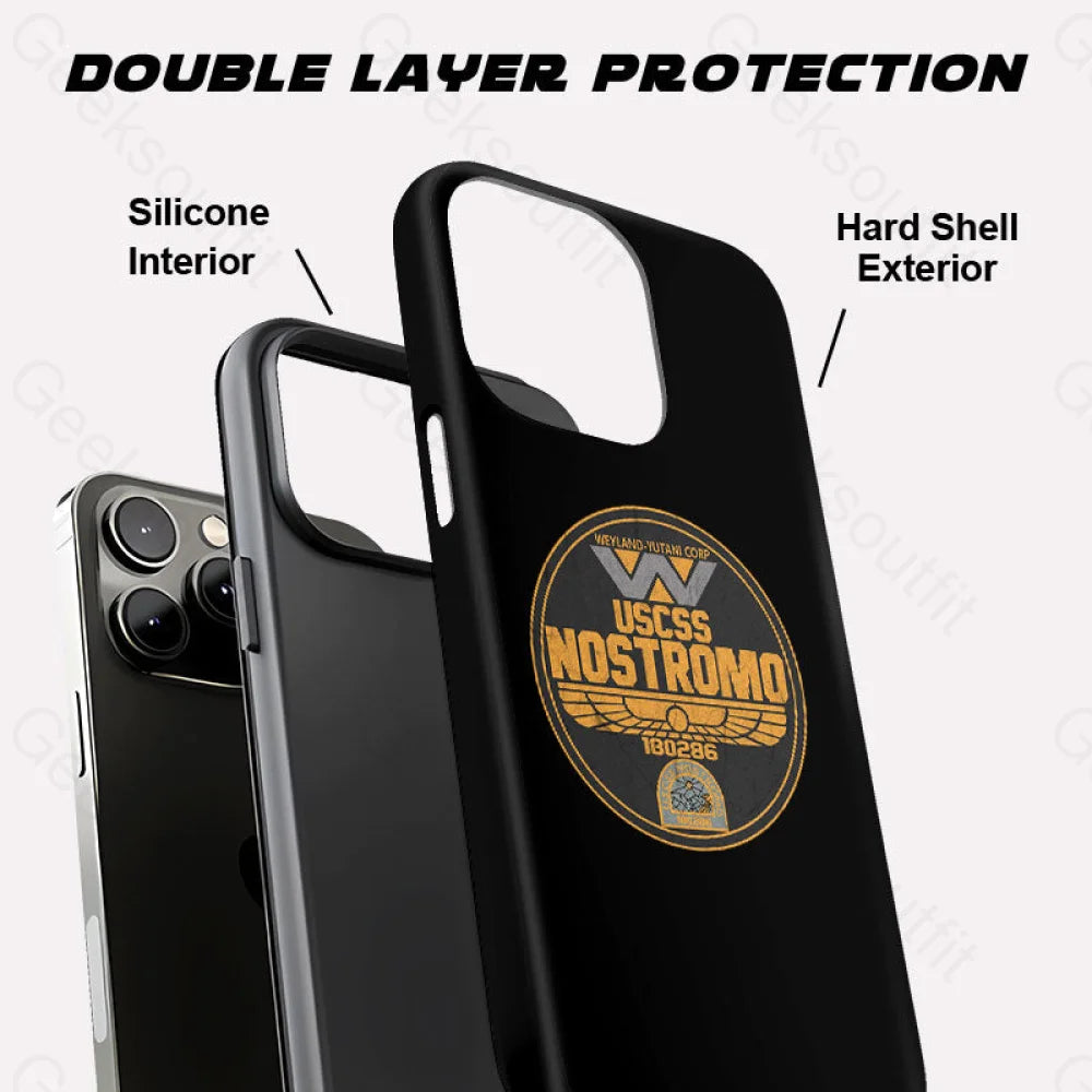 Uscss Nostromo 22 Geek Phone Case