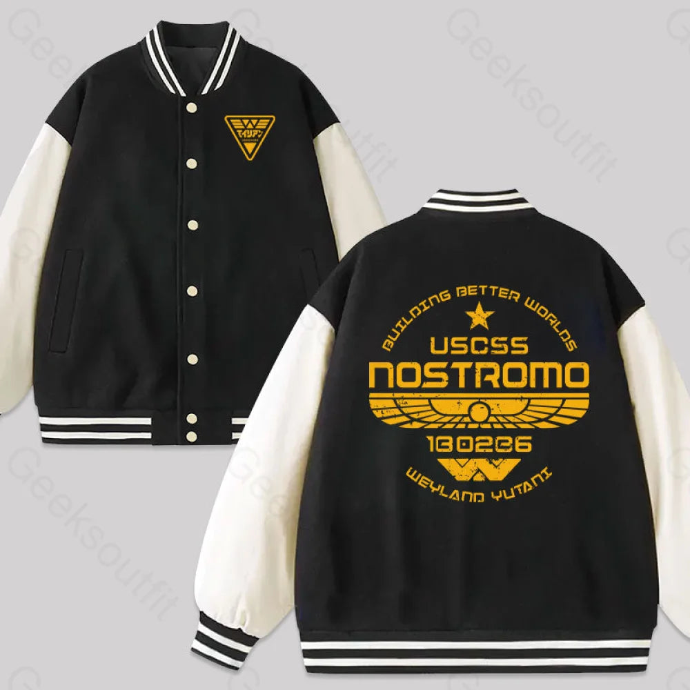 Uscss Nostromo Baseball Jacket Black / M