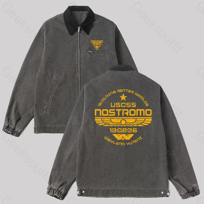 Uscss Nostromo Classic Work Jacket Black / S