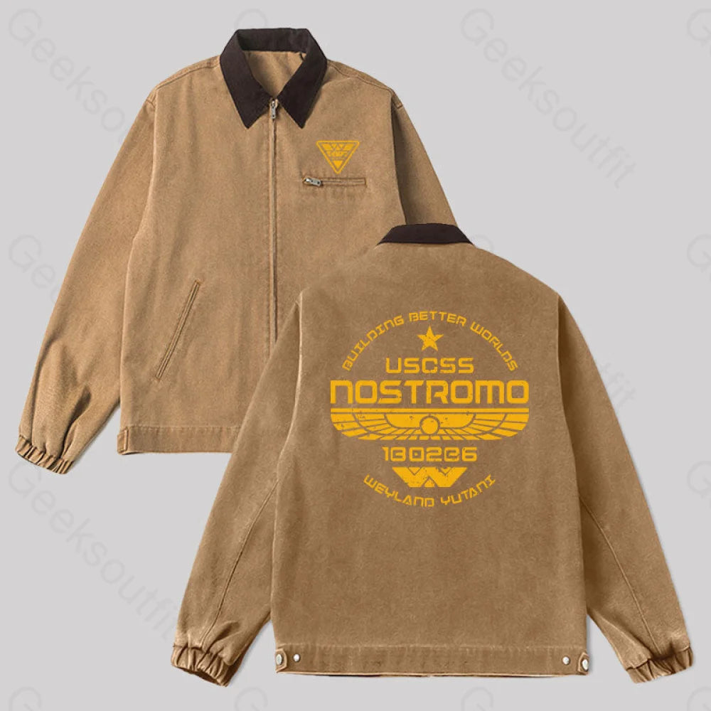 Uscss Nostromo Classic Work Jacket Brown / S