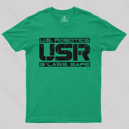 Usr Laws Safe T-Shirt Green / S Yc