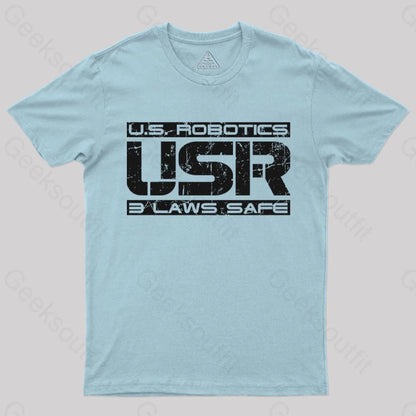 Usr Laws Safe T-Shirt Light Blue / S Yc