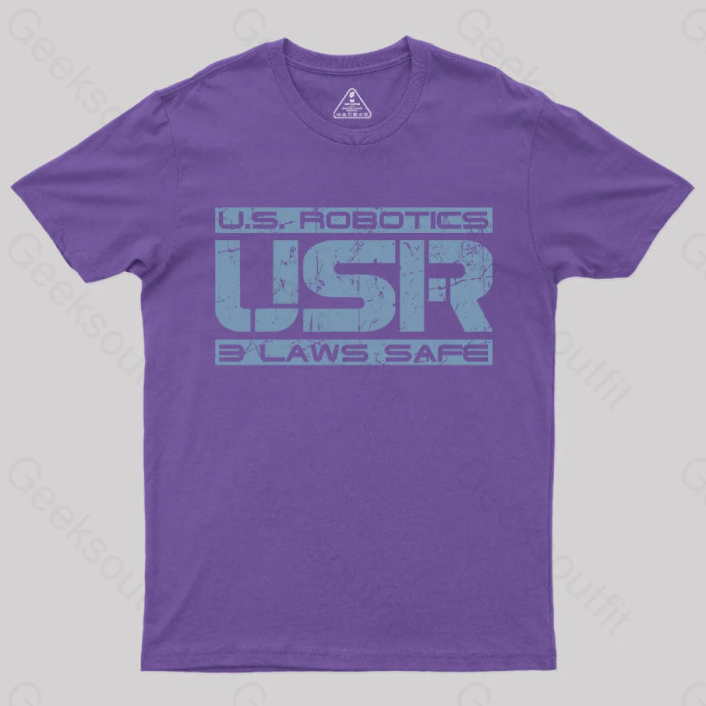 Usr Laws Safe T-Shirt Purple / S Yc