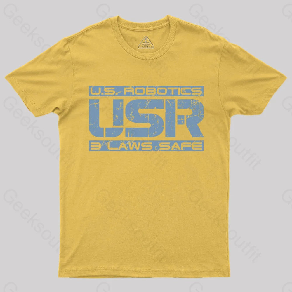 Usr Laws Safe T-Shirt Yellow / S Yc