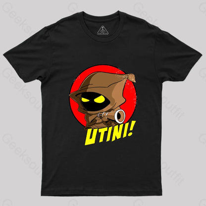 Utini Geek T-Shirt Black / S