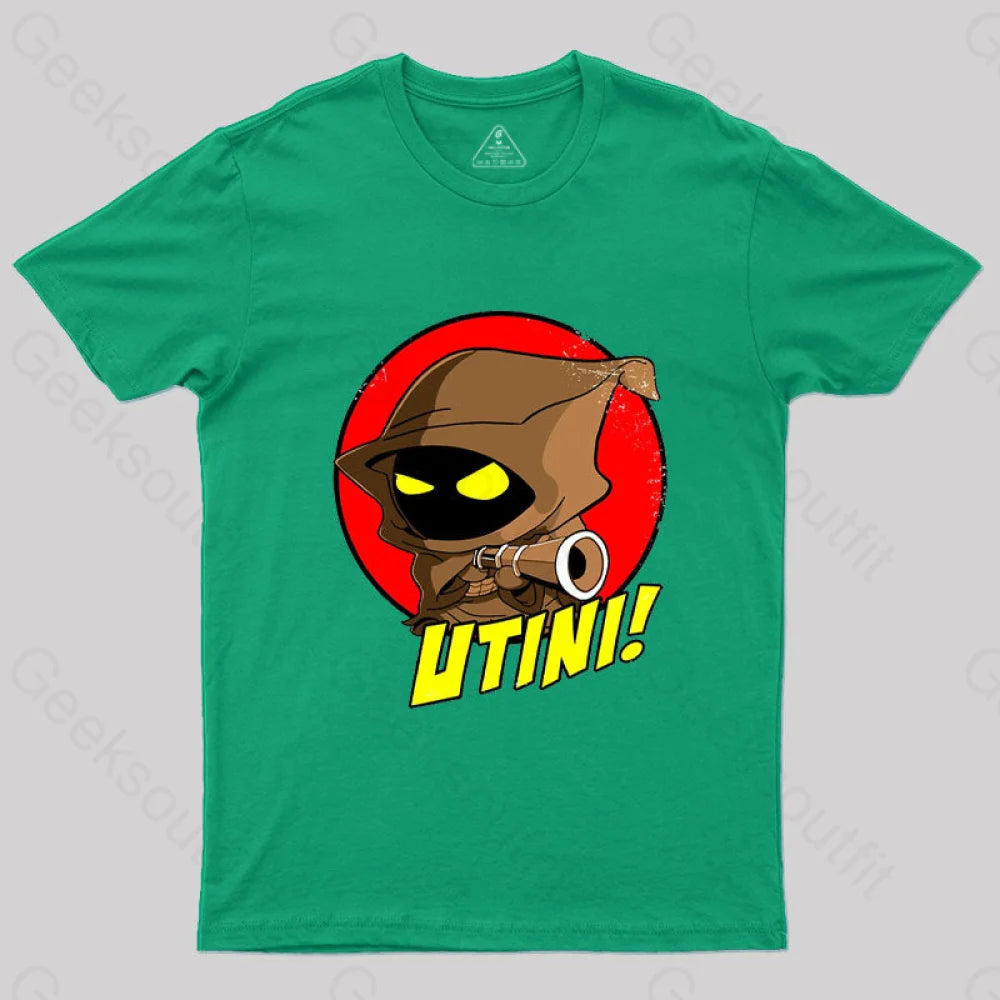 Utini Geek T-Shirt Green / S