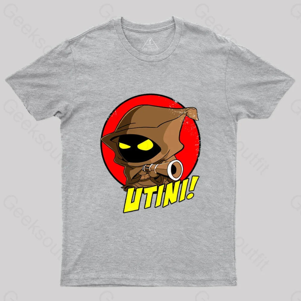 Utini Geek T-Shirt Grey / S