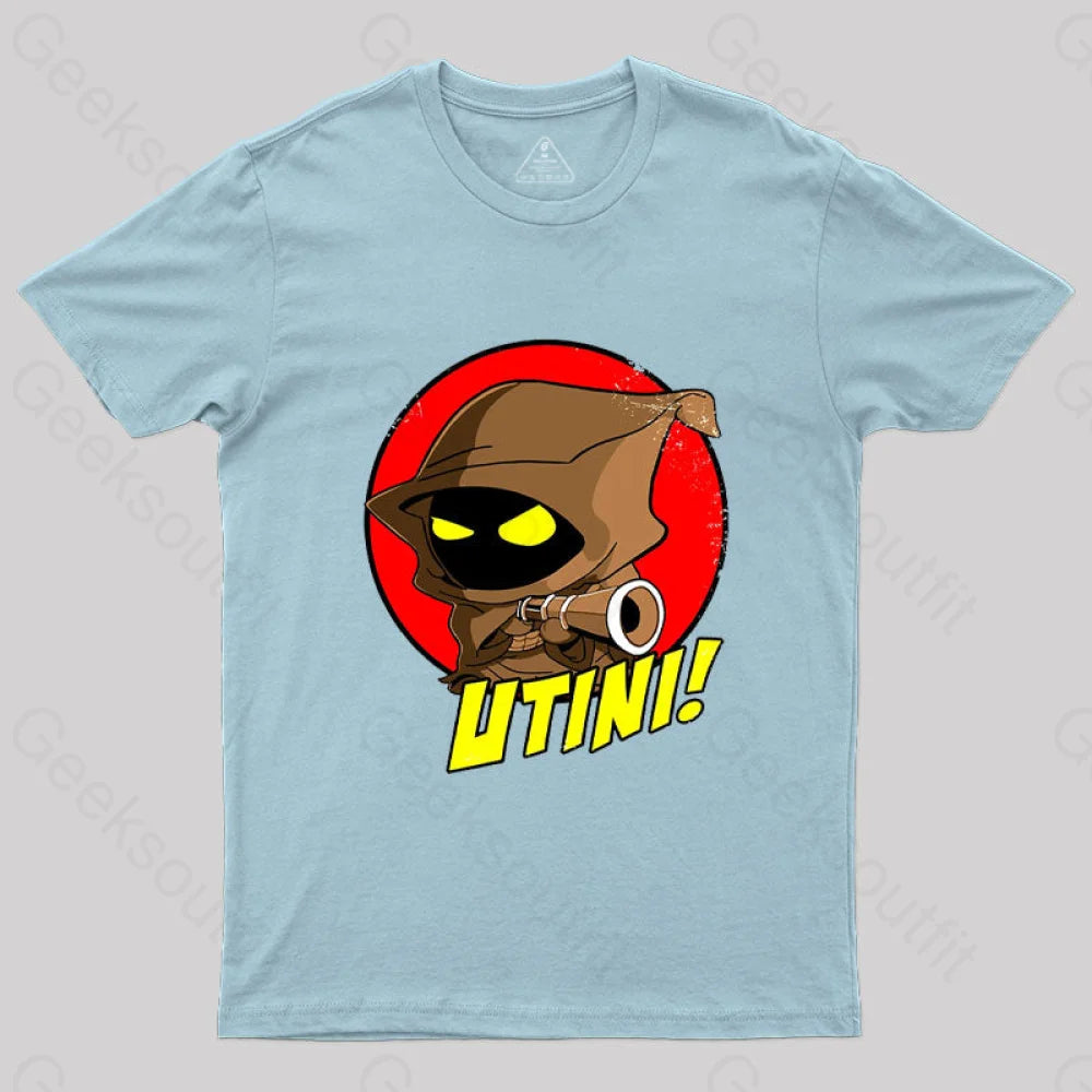 Utini Geek T-Shirt Light Blue / S