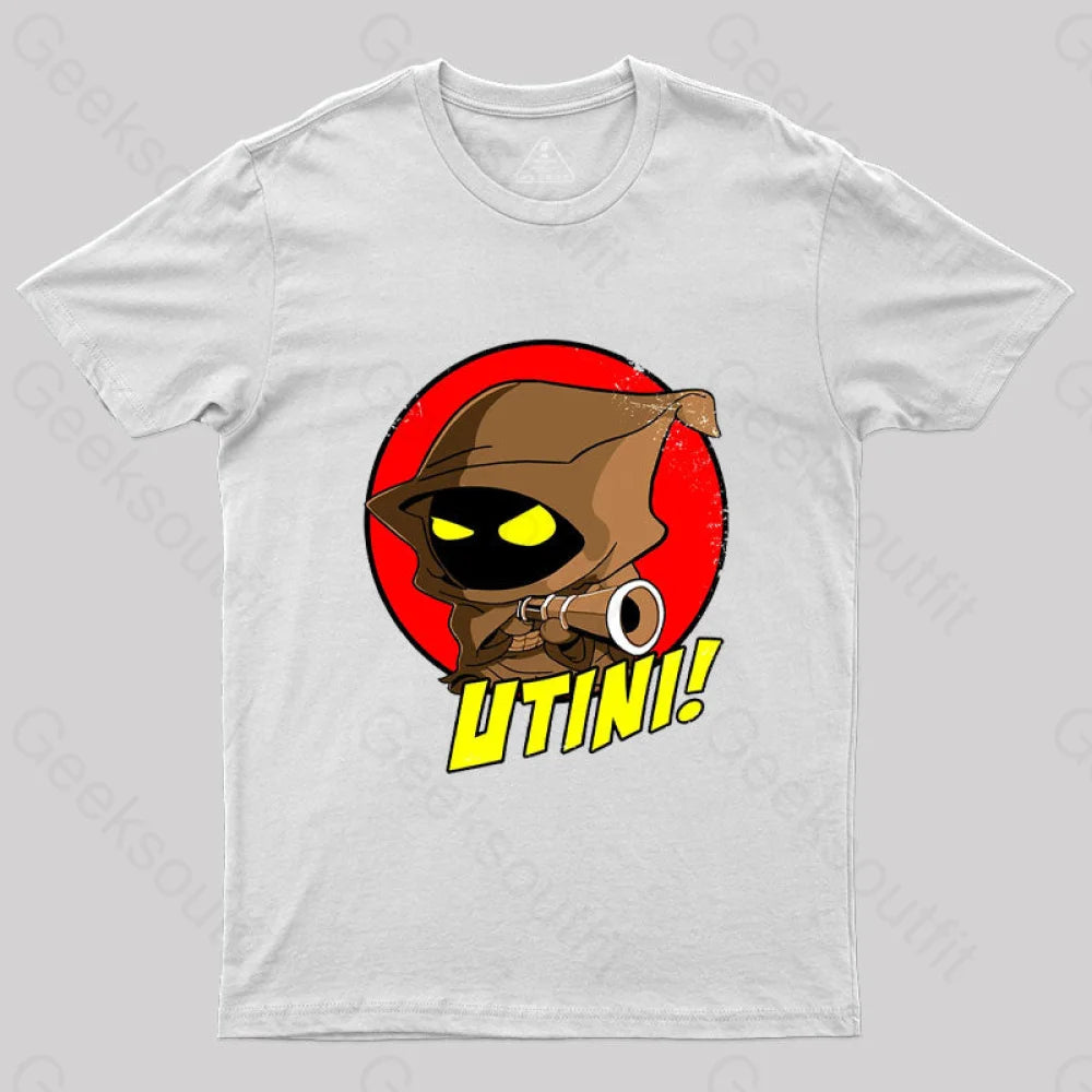 Utini Geek T-Shirt White / S