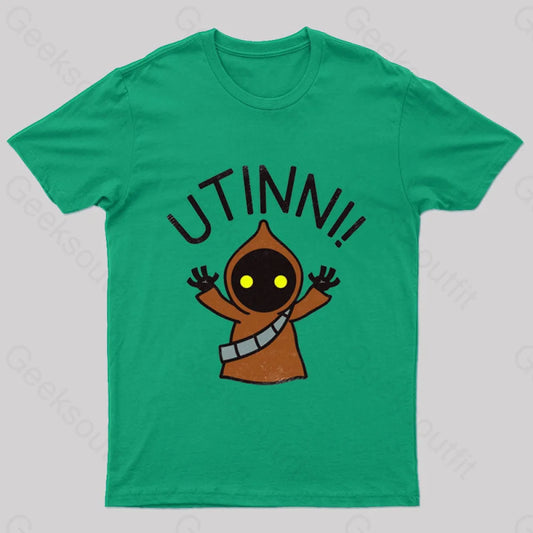 Utinni! Geek T-Shirt Green / S