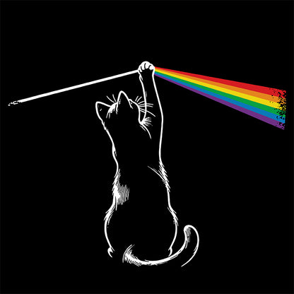 Pink Floyd Funny Cat Geek T-Shirt