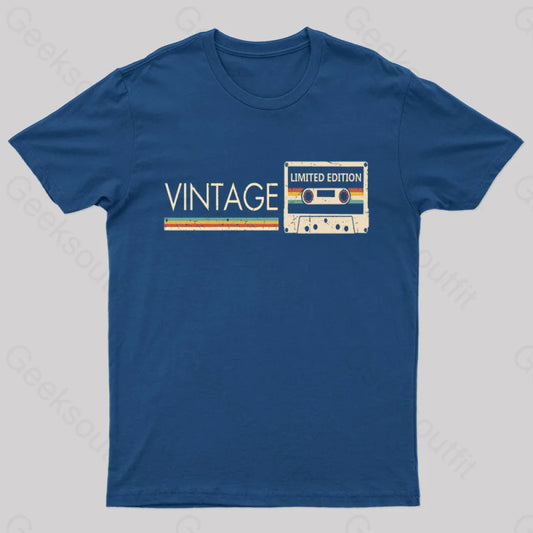 Vintage Limited Edition Nerd T-Shirt Navy / S