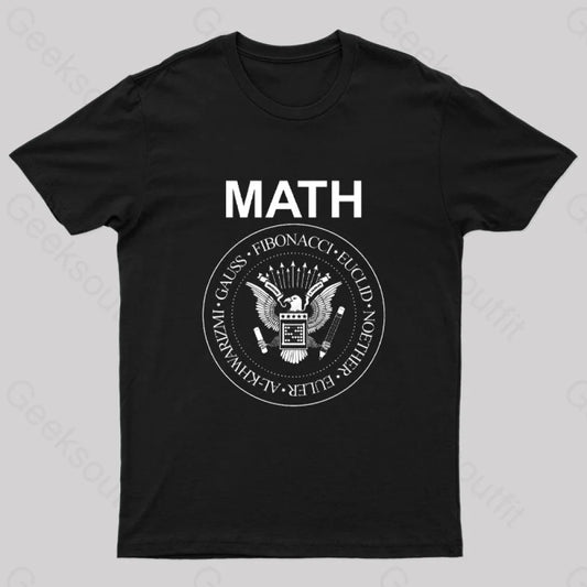 Vintage Math Rock T-Shirt Black / S