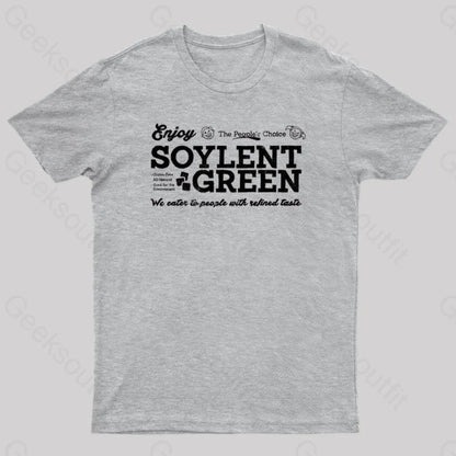 Vintage Soylent Green Geek T-Shirt Grey / S