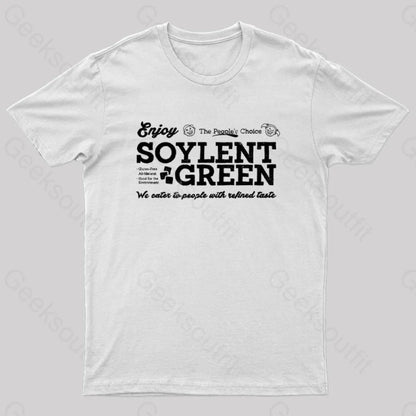 Vintage Soylent Green Geek T-Shirt White / S