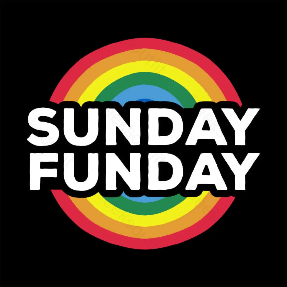 Vintage Sunday Funday Geek T-Shirt