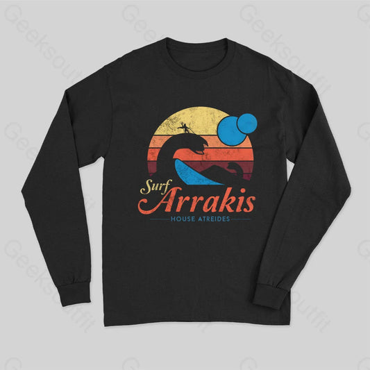 Visit Arrakis Long Sleeve T-Shirt Black / S