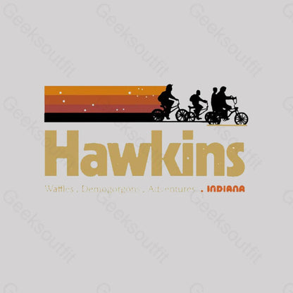 Visit Hawkins Indiana Geek T-Shirt