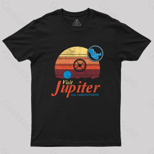 Visit Jupiter Hal Laboratories T-Shirt Black / S