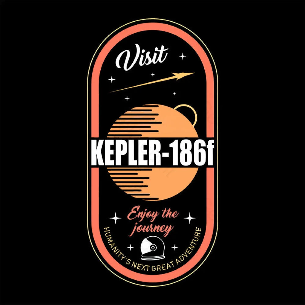 Visit Kepler 186F Nerd T-Shirt