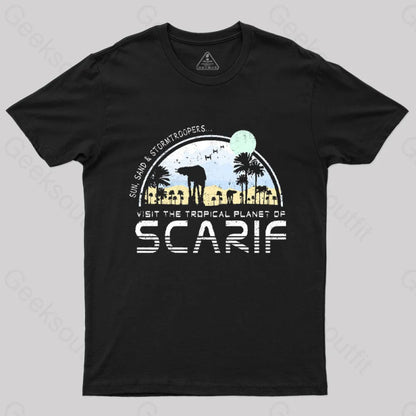 Visit Scarif T-Shirt Black / S