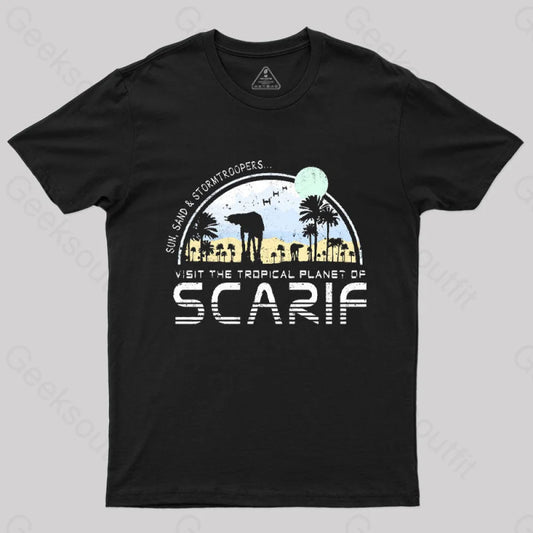 Visit Scarif T-Shirt Black / S