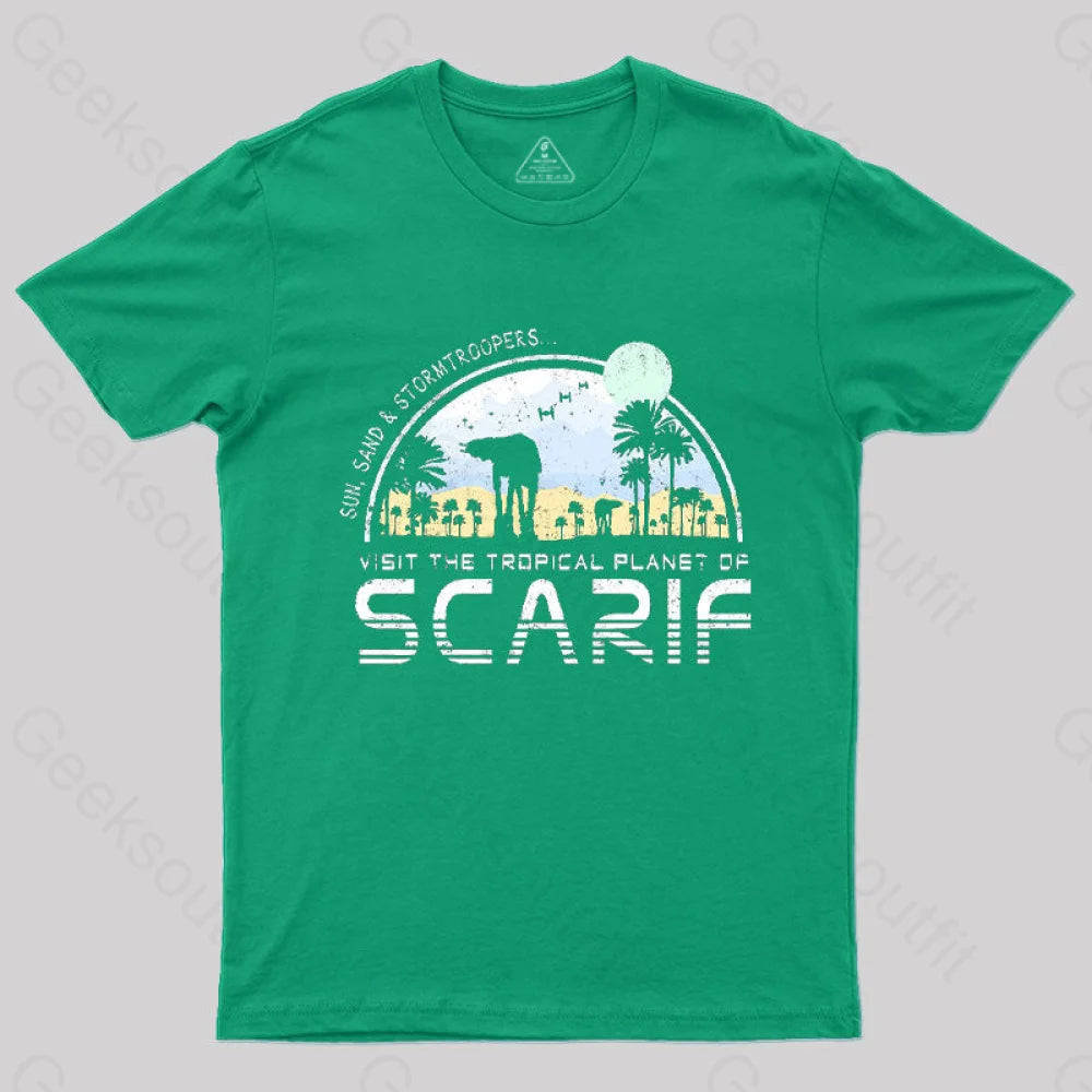 Visit Scarif T-Shirt Green / S