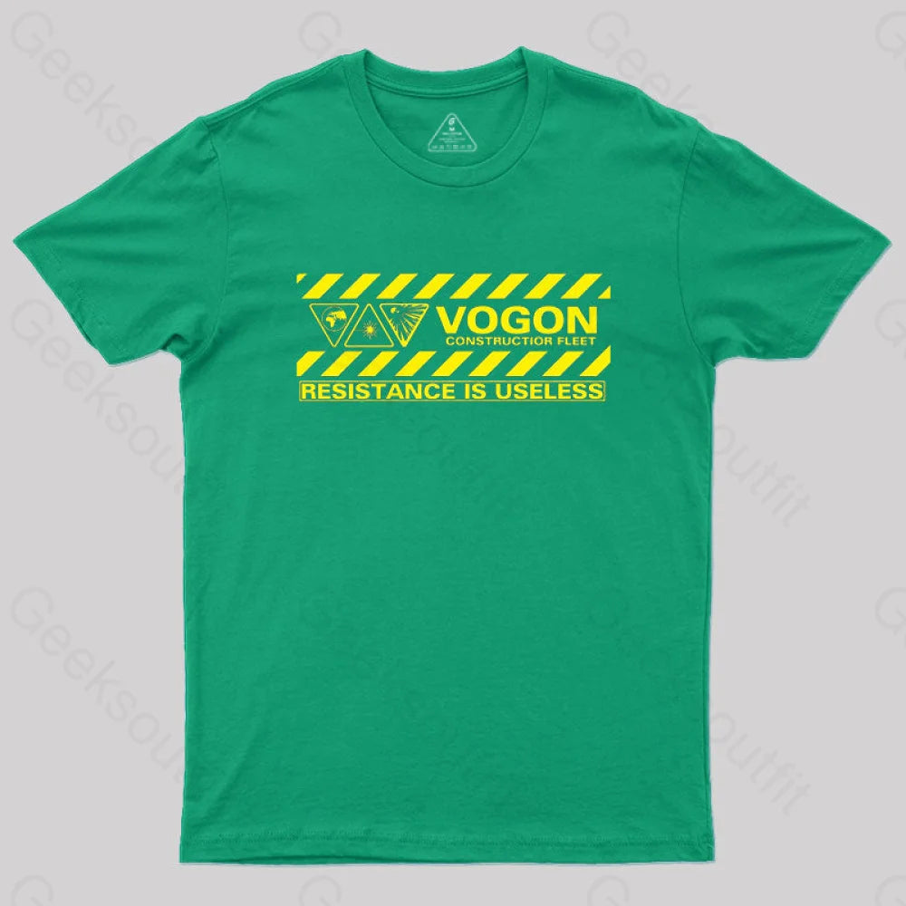 Vogon Constructior Fleet T-Shirt Green / S