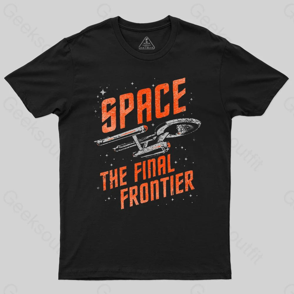 Star Trek Final Frontier Space Travel T-shirt - Geeksoutfit