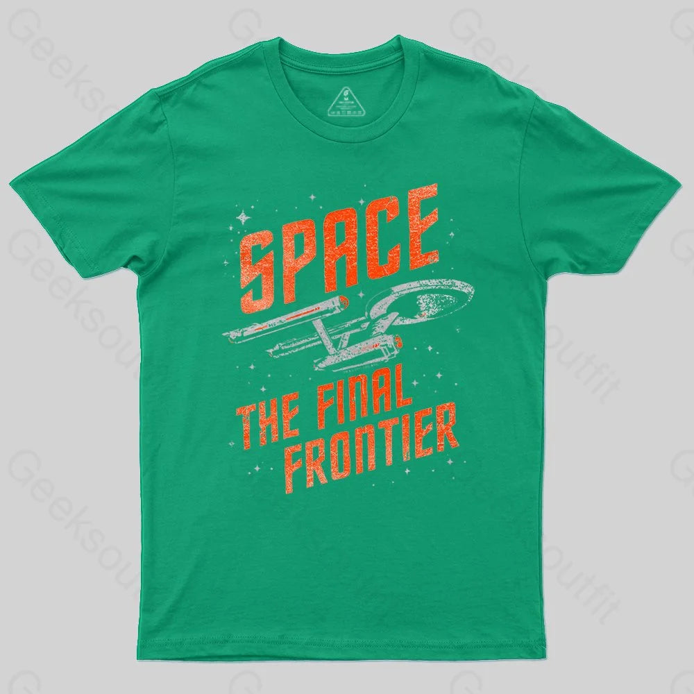 Star Trek Final Frontier Space Travel T-shirt - Geeksoutfit