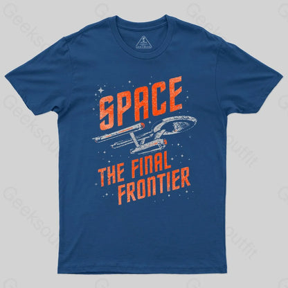 Star Trek Final Frontier Space Travel T-shirt - Geeksoutfit