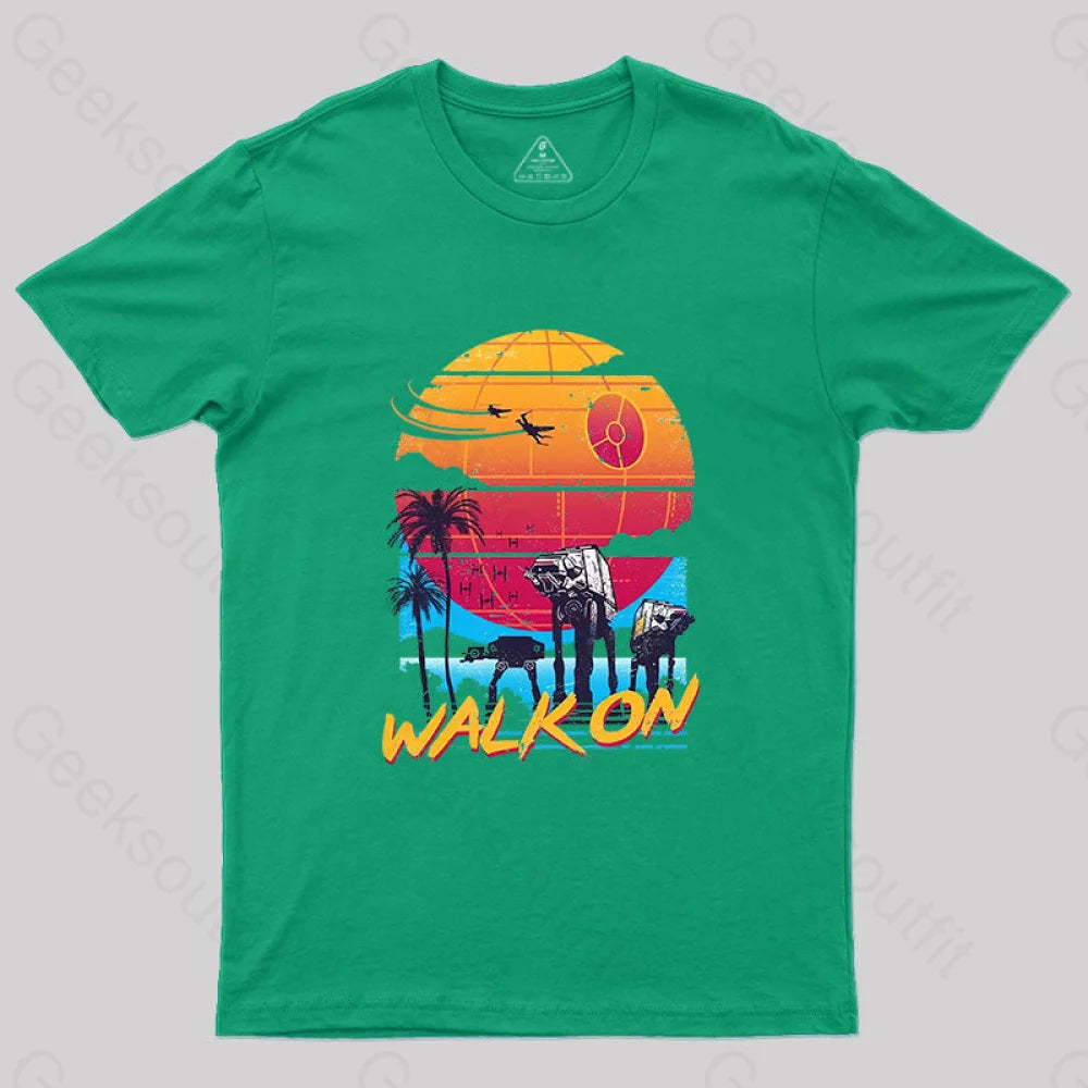 Walk On T-Shirt Green / S