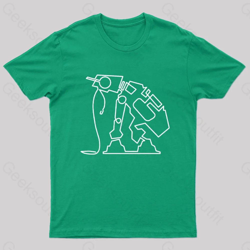 Walker Geek T-Shirt Green / S