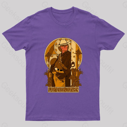 War Never Changes Nerd T-Shirt Purple / S