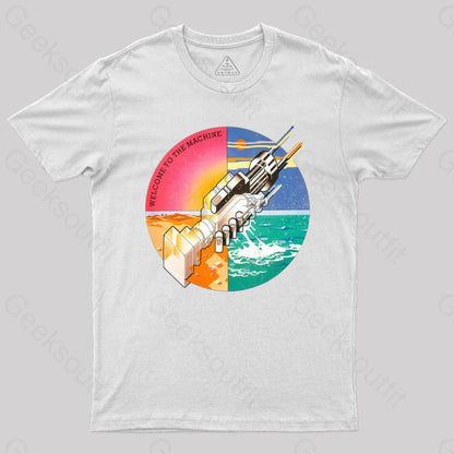 Welcome To The Machine Pink Floyd T-Shirt White / S