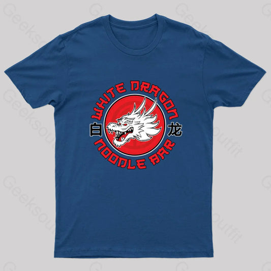 White Dragon Noodle Bar T-Shirt Navy / S