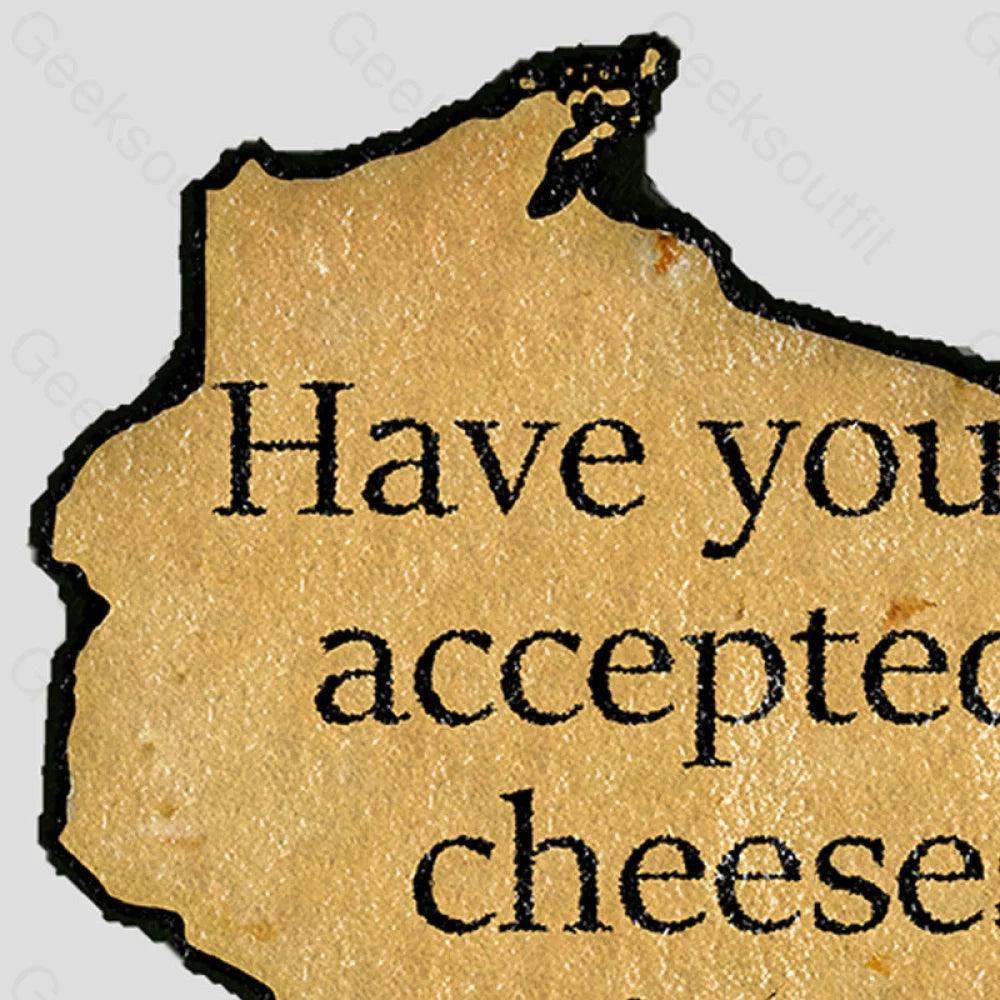 Wisconsin Cheese Pun Funny Imitation Wool Rug