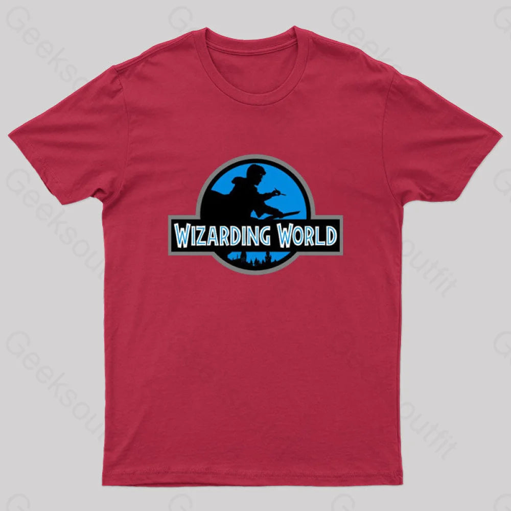 Wizarding World Nerd T-Shirt Red / S