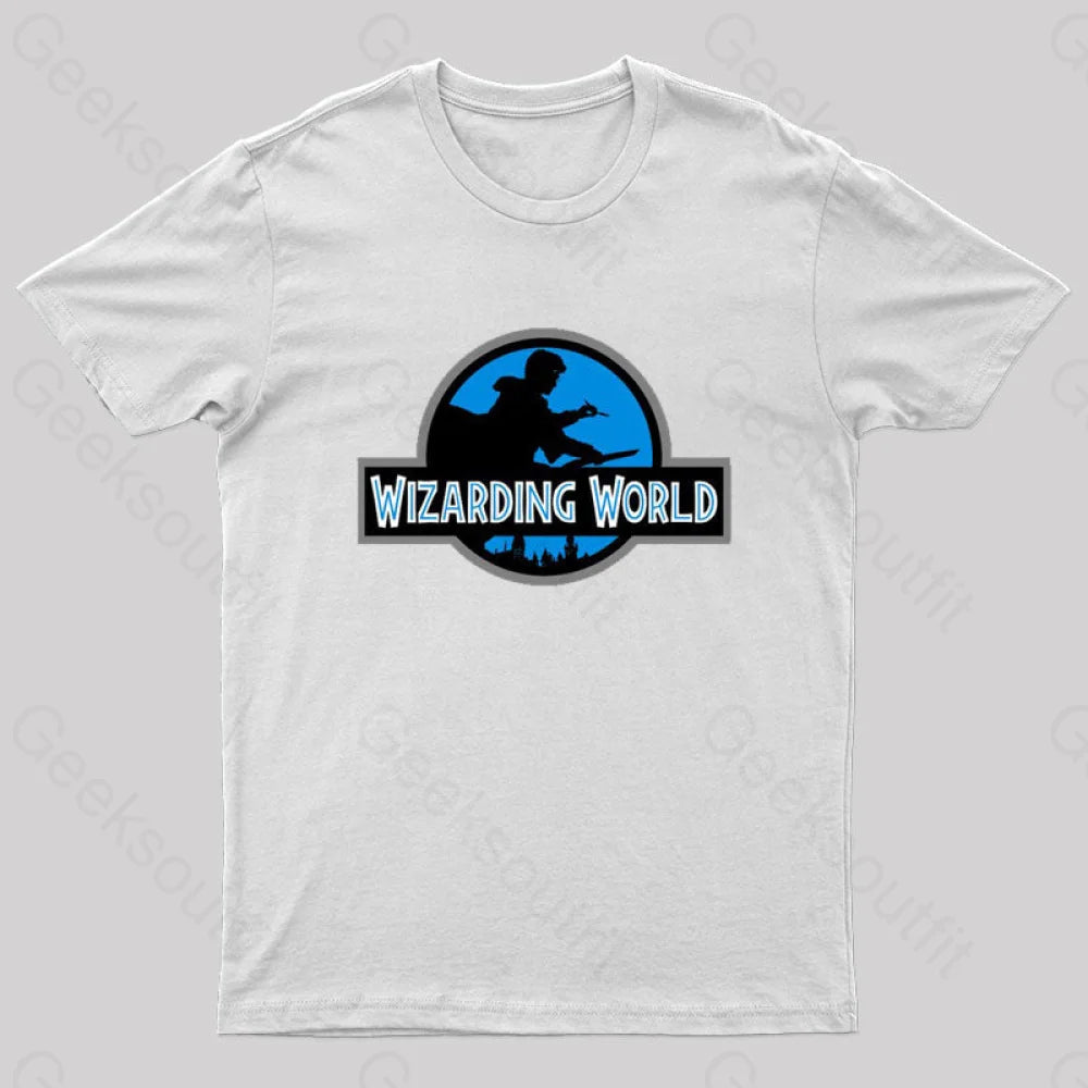 Wizarding World Nerd T-Shirt White / S