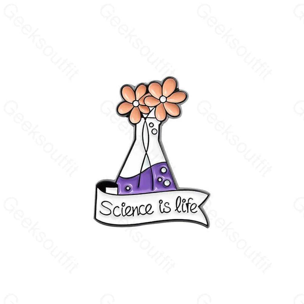 Women In Science Enamel Pins - Geeksoutfit