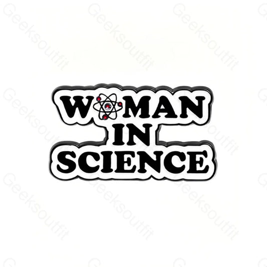 Women In Science Pins