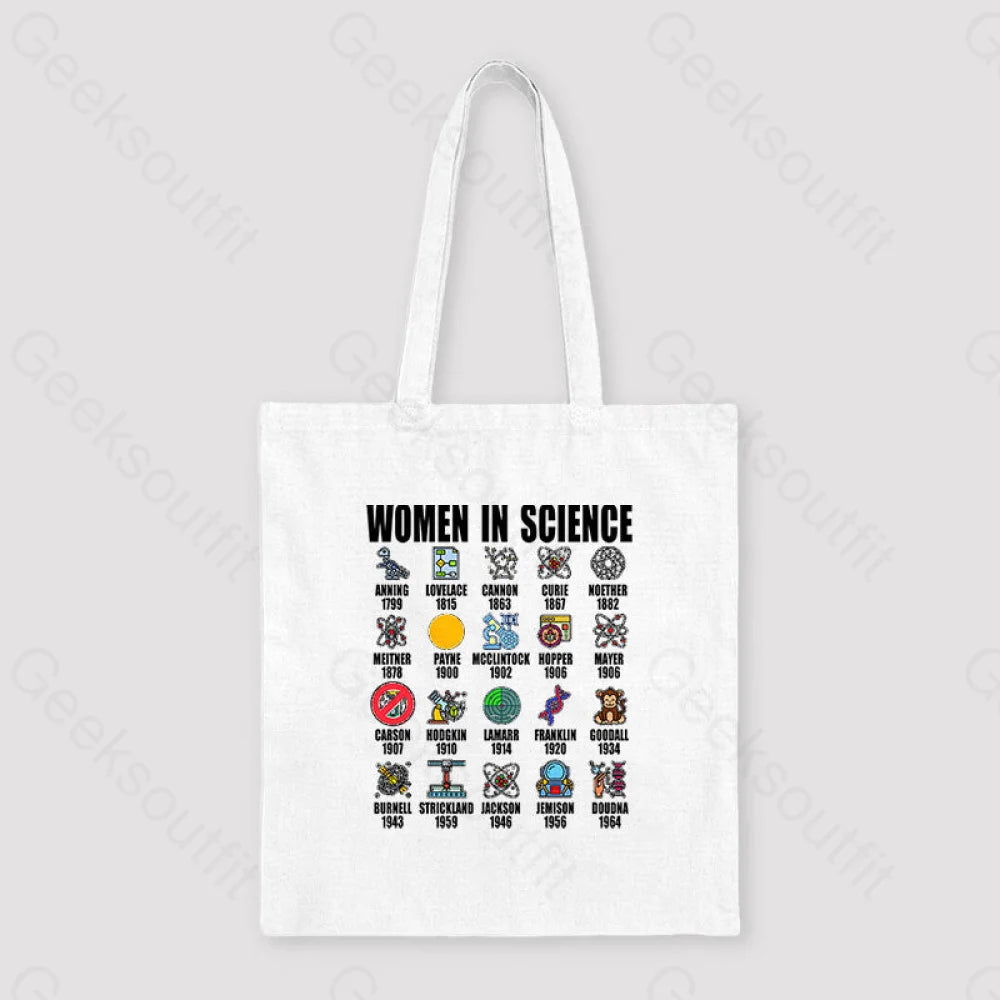 Women In Science Unisex Tote Bag