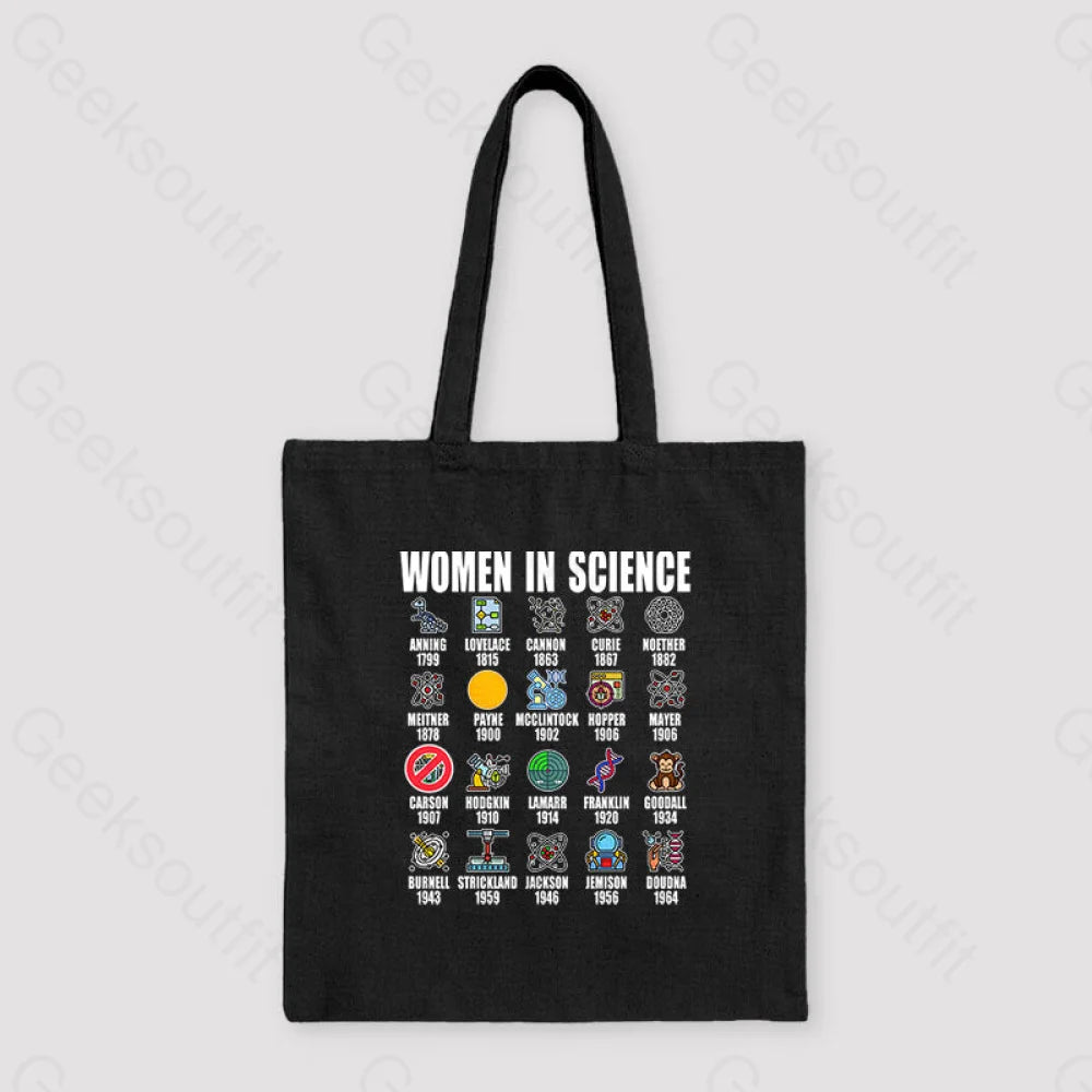 Women In Science Unisex Tote Bag