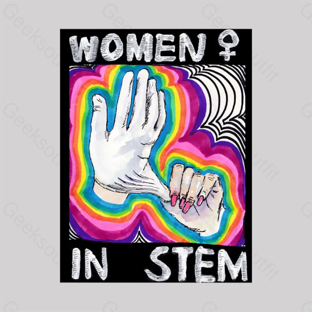 Women In Stem Women’s V-Neck T-Shirt