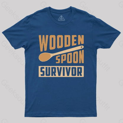 Wooden Spoon Survivor T-Shirt Navy / S